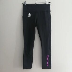 Lululemon x SoulCycle Wunder Train 22inch Crop Leggings with Mesh Size 4